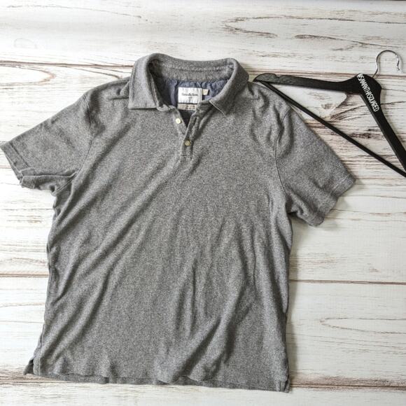 Goodfellow & Co standard fit gray polo Sz XL - Picture 6 of 6